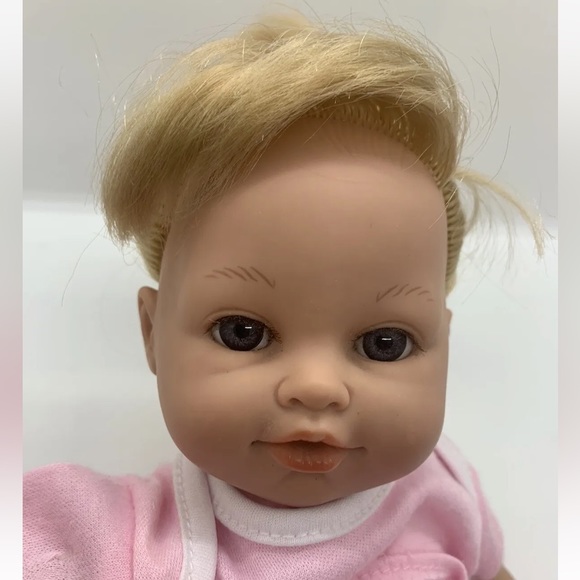 Aria's S-2-F14-40 Hard Face Arms & Legs Soft Stomach Baby Doll Sound Flaw Parts - Picture 6 of 14